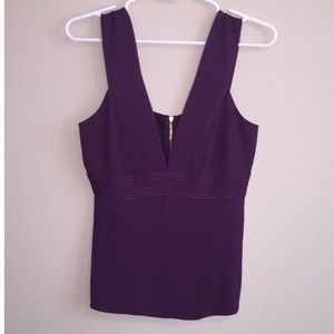 NWT Nordstrom Trouve deep v neck top, XXS